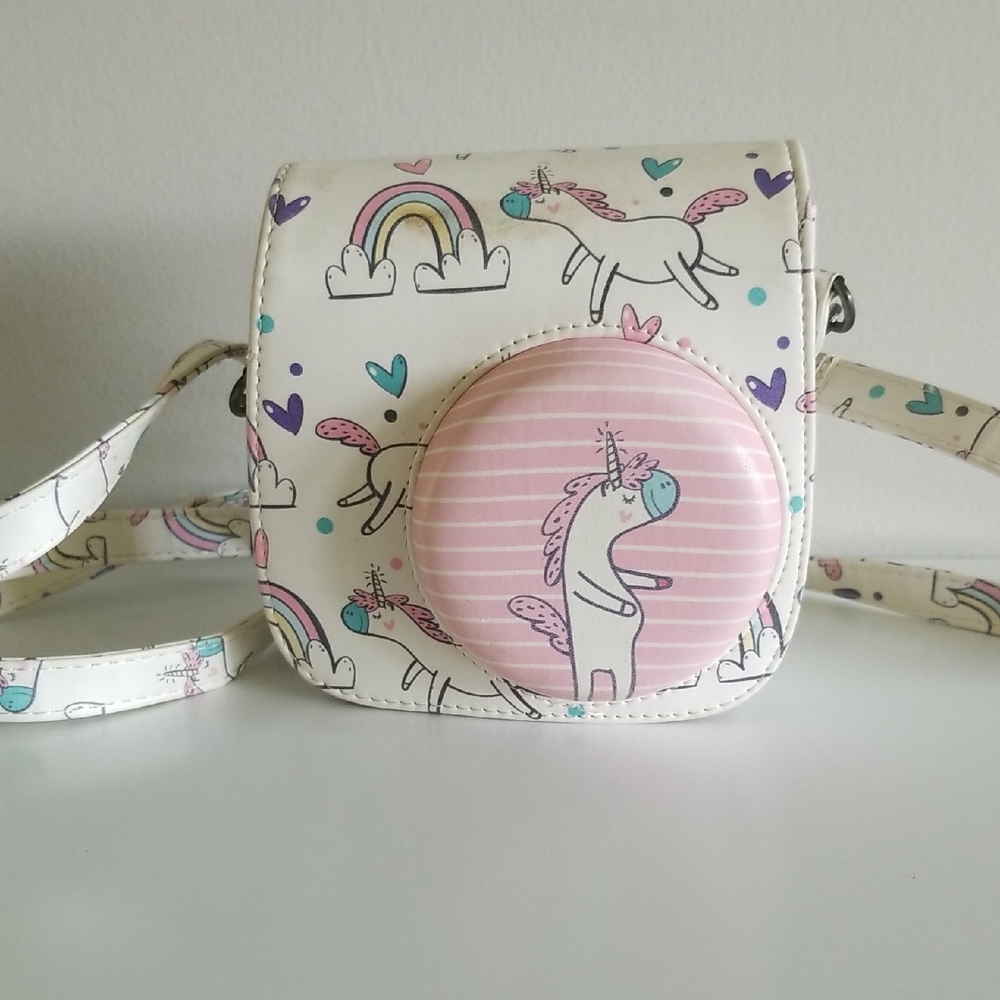 Pink and White Unicorn Fantasy Bag